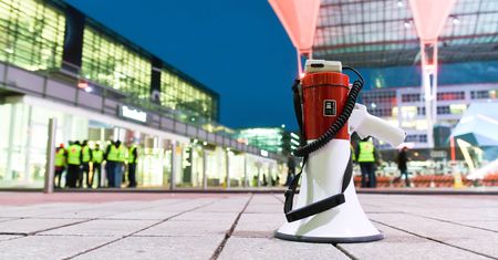 Wstrzymała całe lotnisko. Przez pamiątkę z Polski