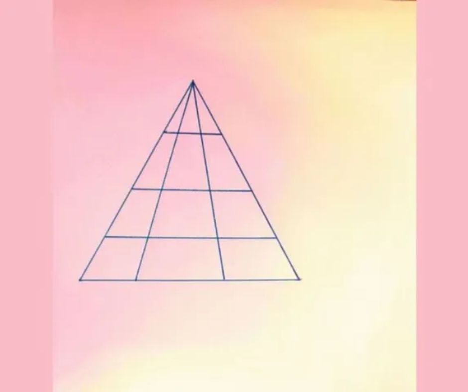 Ile trójkątów widzisz? Zagadka wprawiła internautów w zakłopotanie