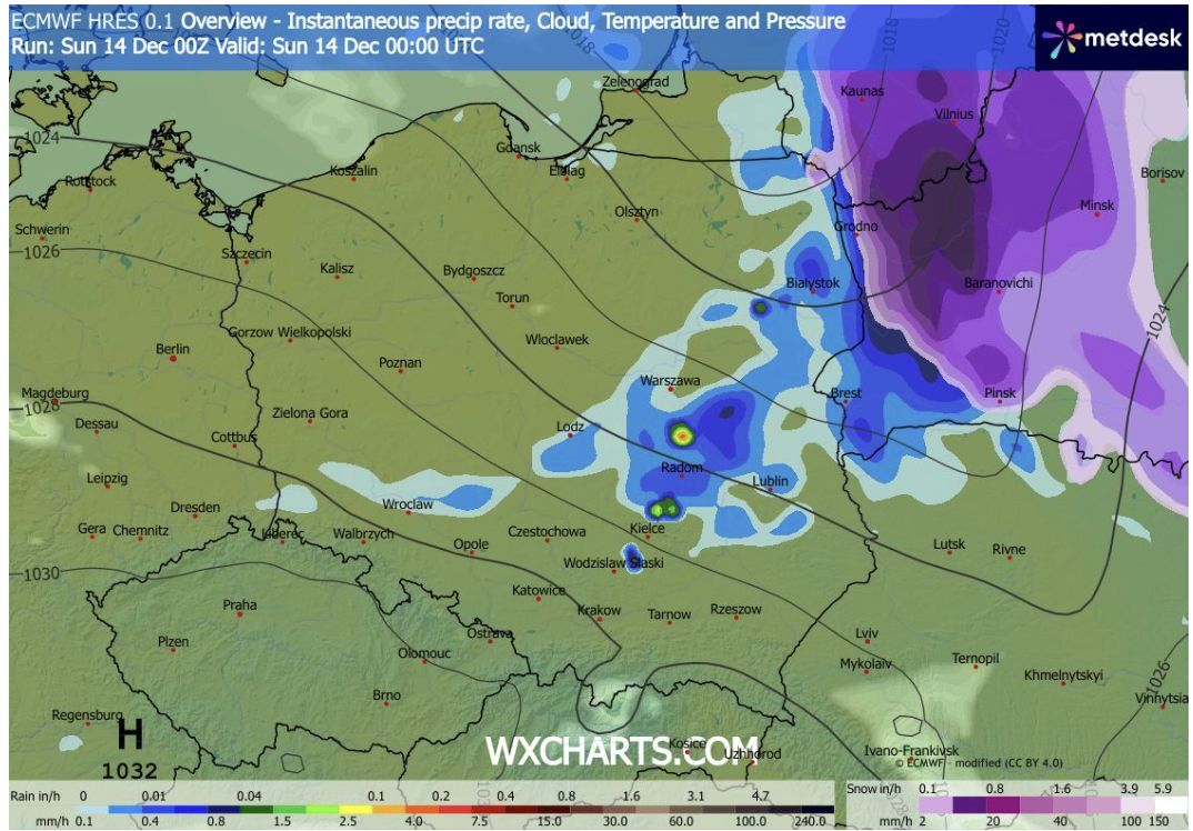 Polskę nawiedzi jeszcze zima