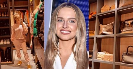 Karolina Pisarek prezentuje urządzoną garderobę i pokaźną kolekcję MARKOWYCH TOREBEK: Chanel, Louis Vuitton, Bottega Veneta (ZDJĘCIA)