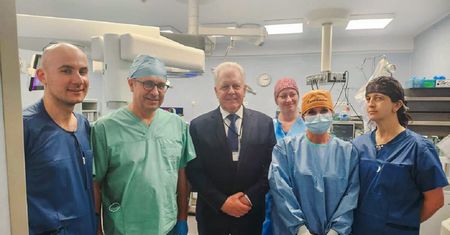 400. operacja przy użyciu robota da Vinci w szpitalu przy al. Kraśnickiej
