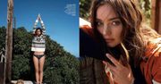 Miranda Kerr ćwiczy jogę w "Elle"