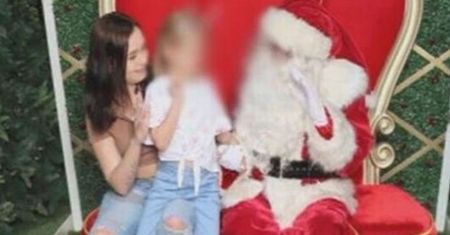Mama chciała mieć zdjęcie z Mikołajem. Tego się nie spodziewała