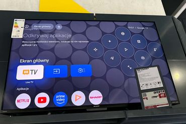 Telewizor z systemem Google TV