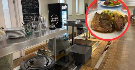 Dzieciom zalecają warzywa, a sami toną w tłuszczu. Zjadłam obiad w stołówce MEN