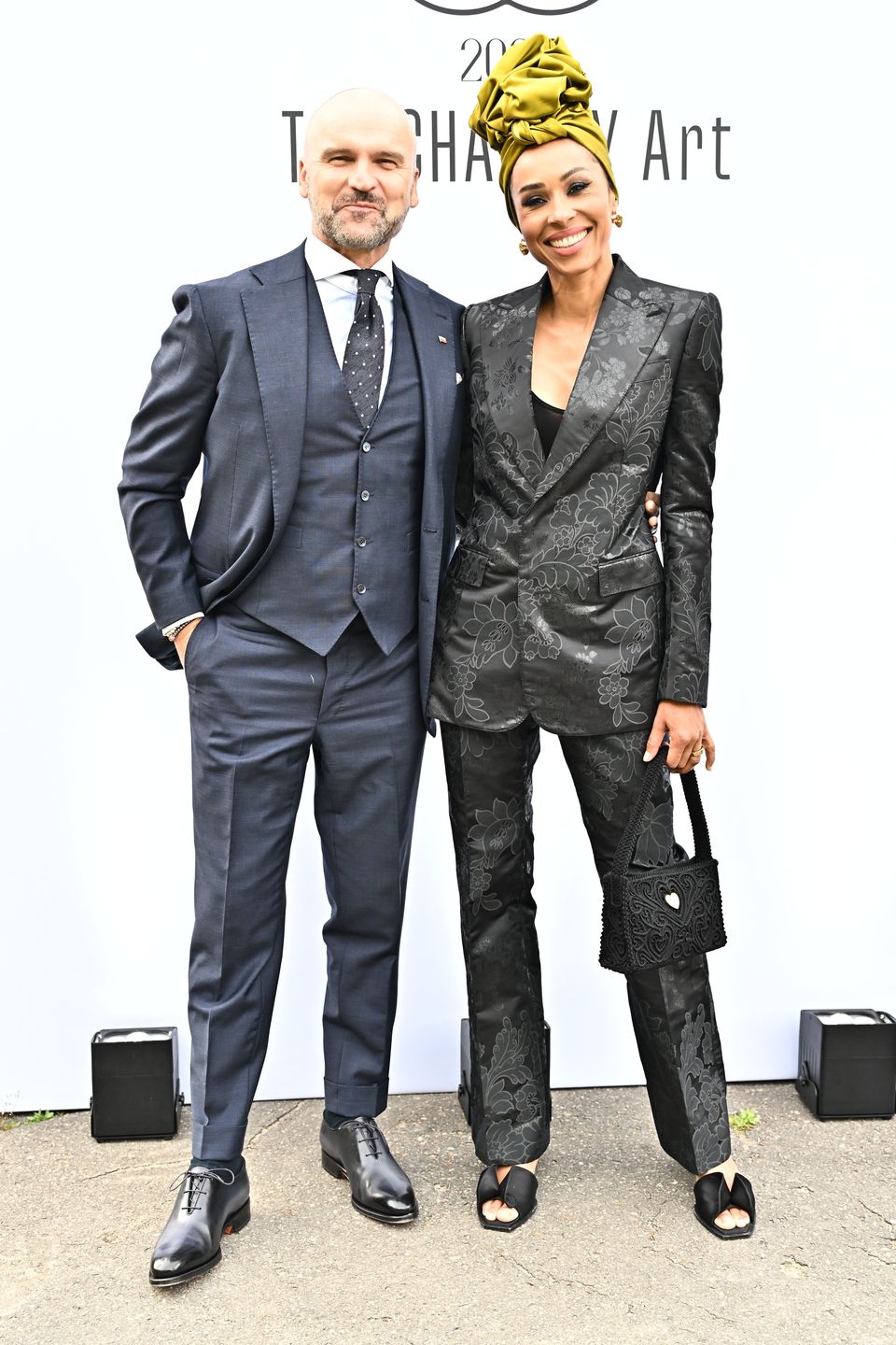 Omenaa Mensah i Rafał Brzoska 