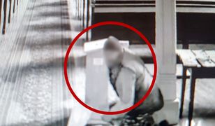 Włamał się do kościelnej skarbony i ukradł datki. Nagrała go kamera