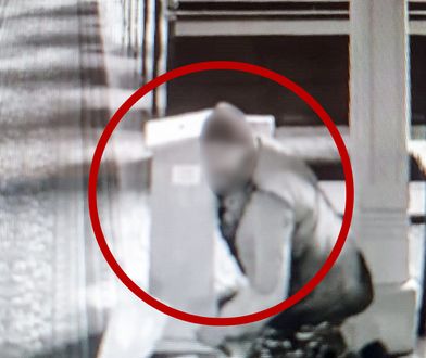 Włamał się do kościelnej skarbony i ukradł datki. Nagrała go kamera