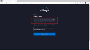Disney+, ustalamy hasło dostępu do usługi