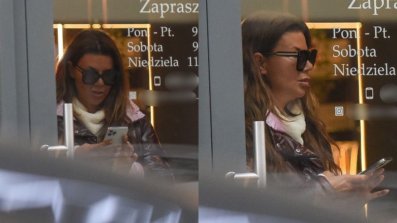 Edyta Górniak przyłapana na zakupach