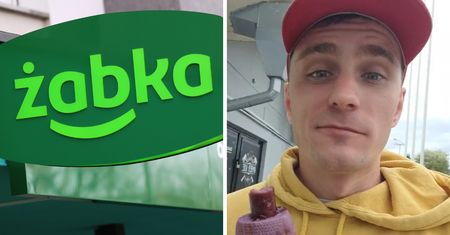 Fioletowe hot dogi w Żabce. Pracownik sklepu postanowił spróbować i wszystko nagrać