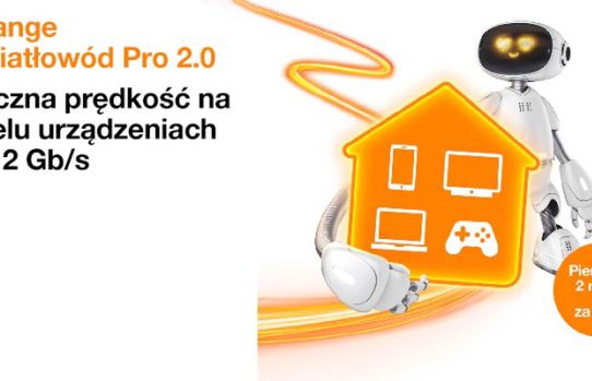Światłowód Pro 2.0 - nowa opcja internetu światłowodowego w Orange