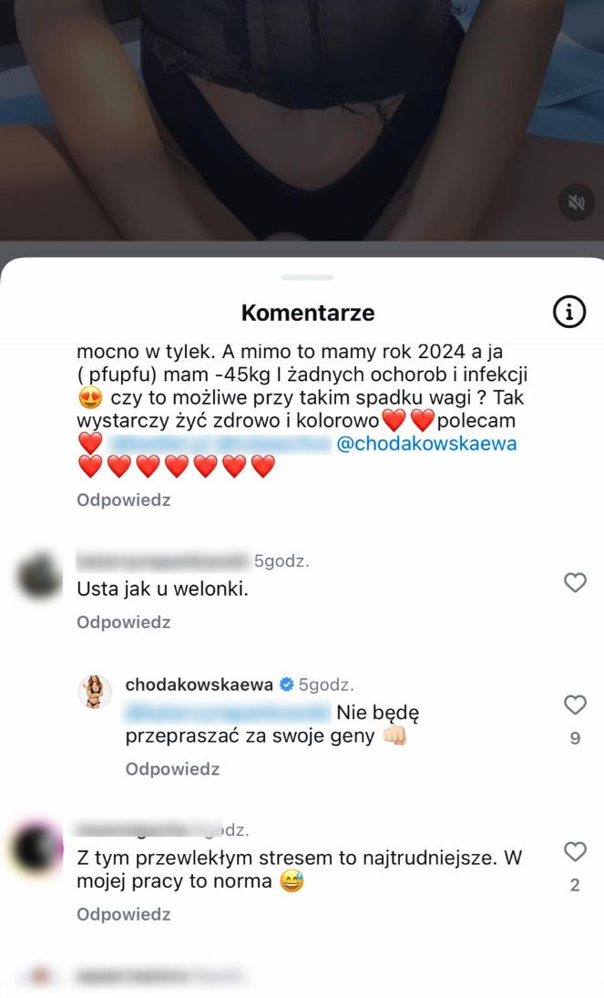 Internautka porównała usta Ewy Chodakowskiej do... welonki