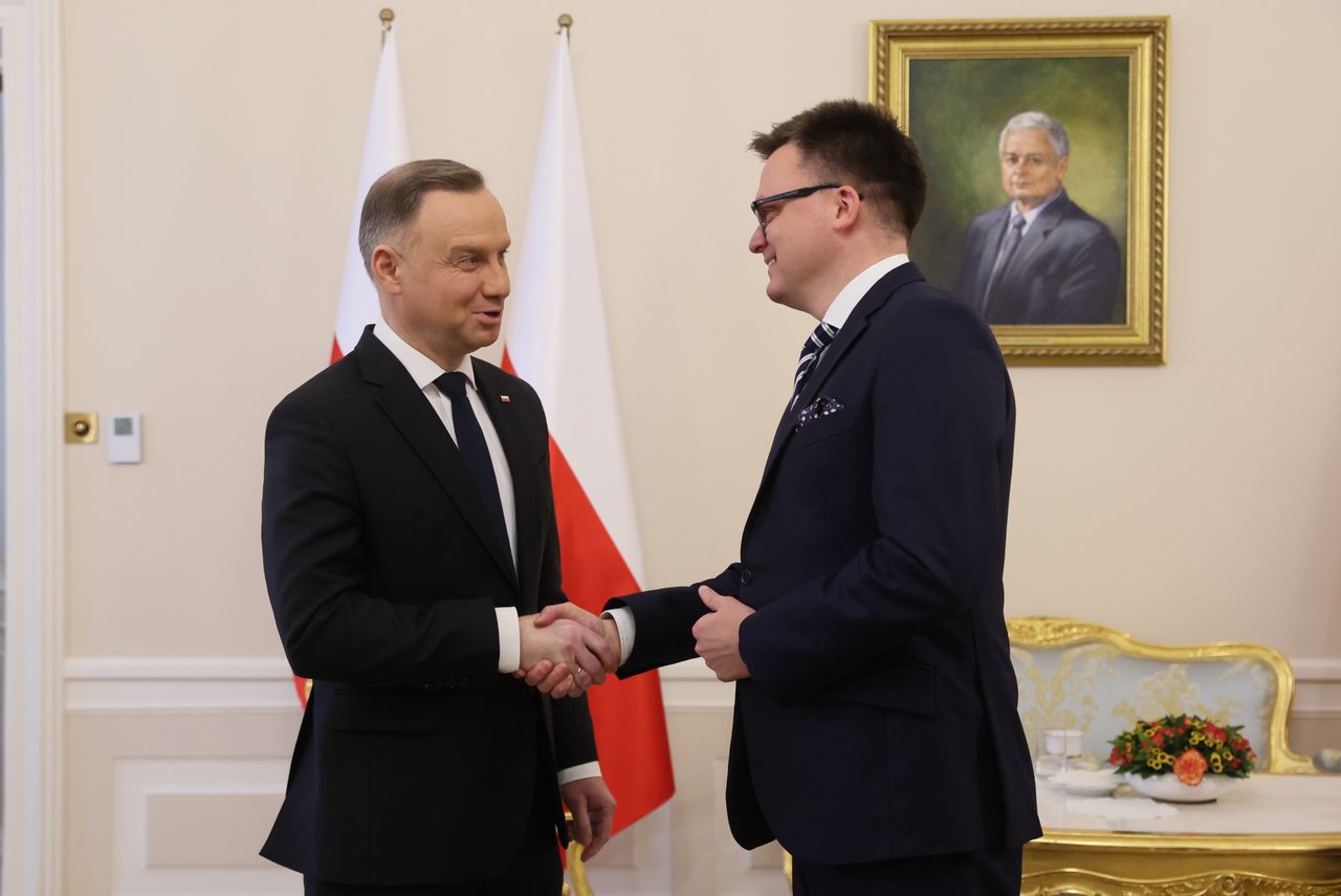 Finał spotkania Duda-Hołownia. Prezydent "wyraził ubolewanie"