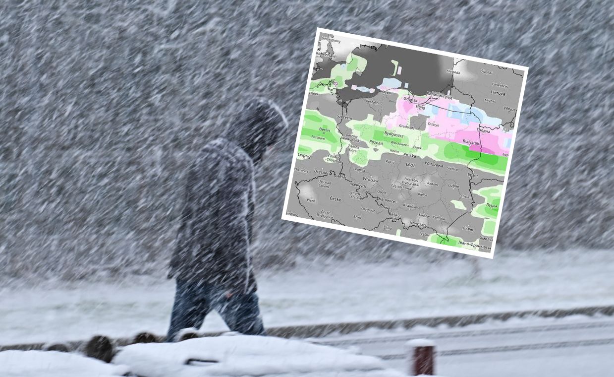 Pogoda na 10 dni. Wiadomo, gdzie spadnie śnieg