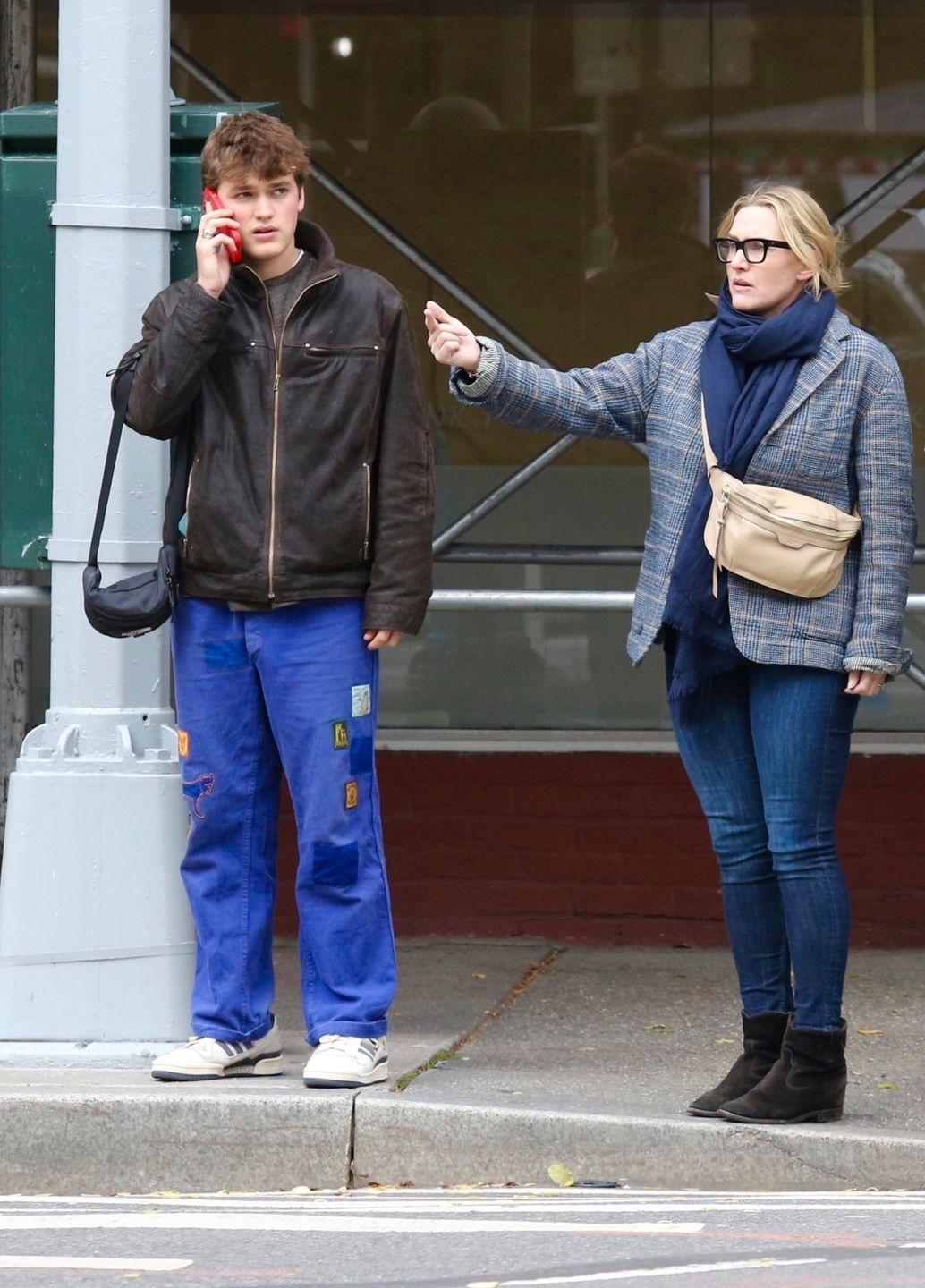 Kate Winslet z 20-letnim synem w Nowym jorku