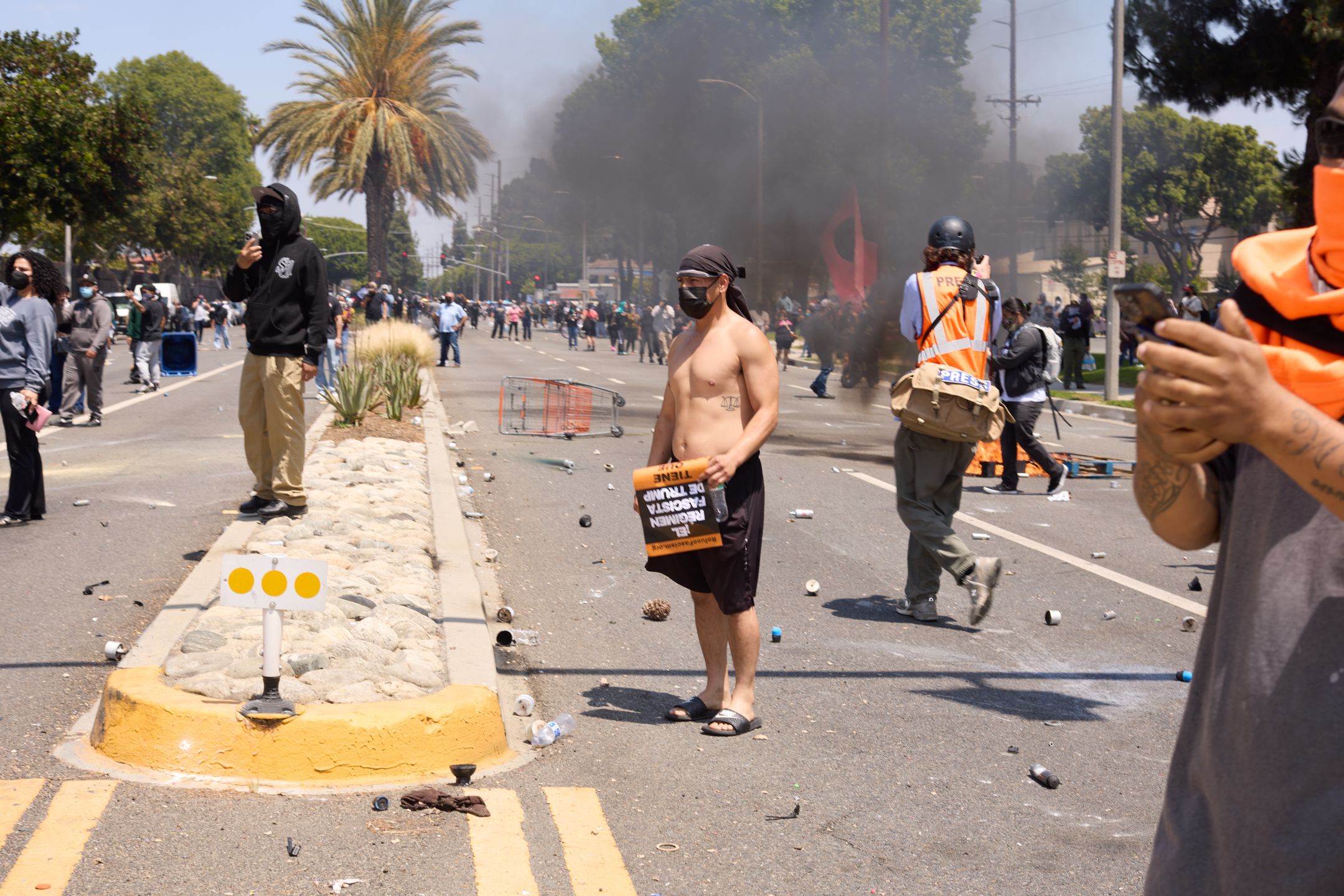 LA Tensions Rise after Immigration Raids