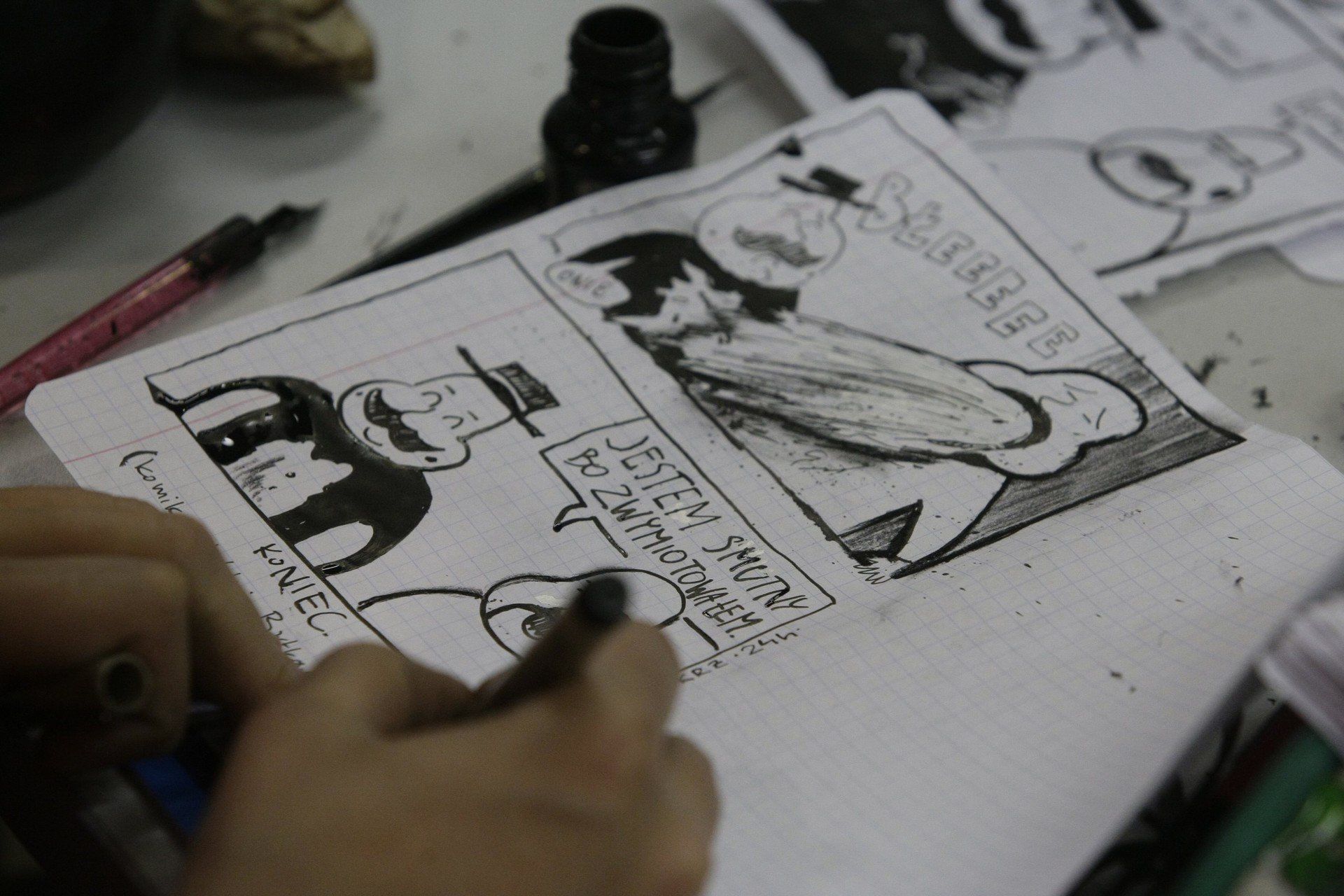 Rysowanie komiksów będzie trwać nieprzerwanie przez 16 godzin