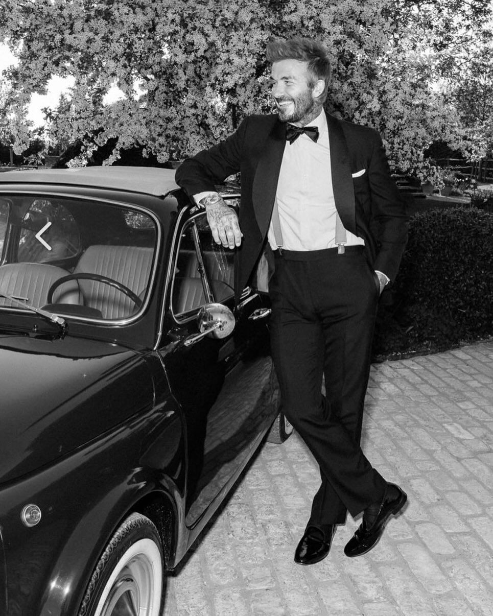 Tak Beckhamowie celebrowali 50. urodziny Davida