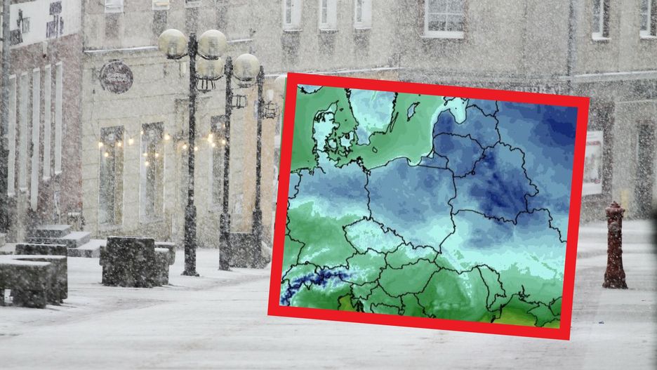 Silna śnieżyca nadciąga do Polski