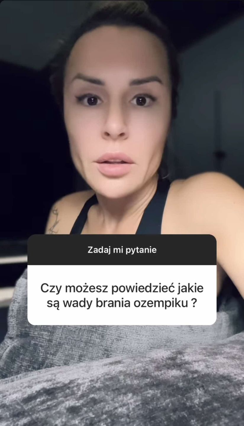 Blanka Lipińska przestrzega przed Ozempikiem