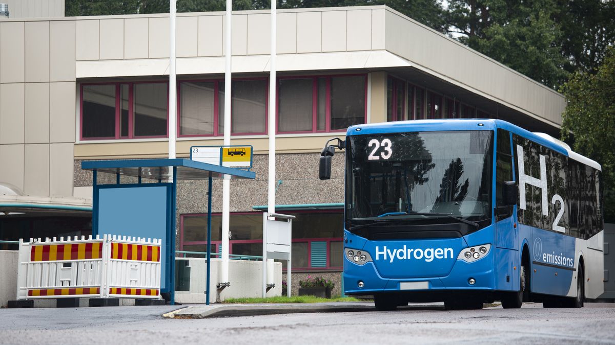 Chcemy w pełni wykorzystać potencjał wodoru - zapewnia ARP. Na zdj, innowacyjny autobus wodorowy. 