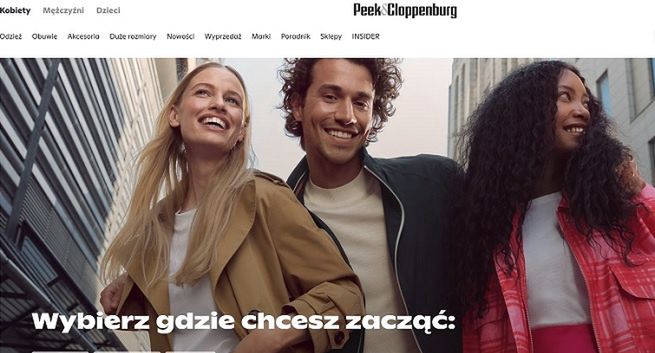 Peek &amp; Cloppenburg odświeża e-sklep w Polsce