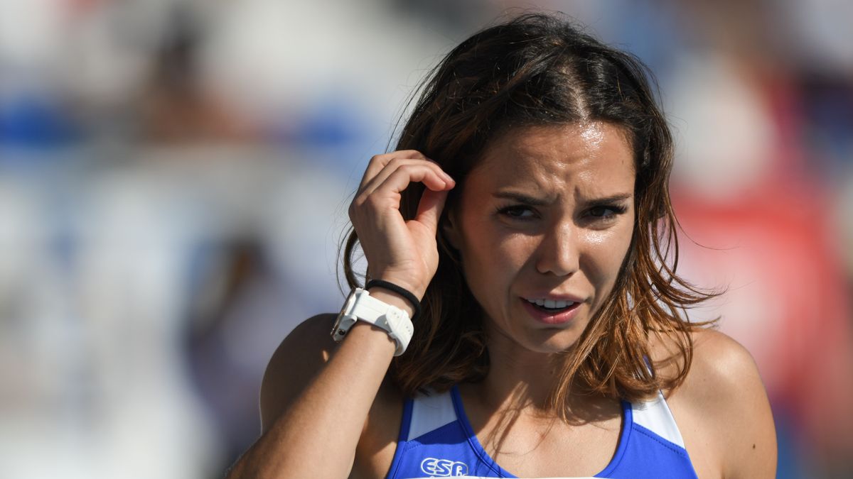 Joanna Jozwik of AZS-AWF Katowice finishes second in Ladies 800 metres final, on the second day of the 95th Polish Track and Field Championship, in Radom.On Saturday, August 24, 2019, in Radom, Masovian Voivodeship, Poland. (Photo by Artur Widak/NurPhoto via Getty Images)
