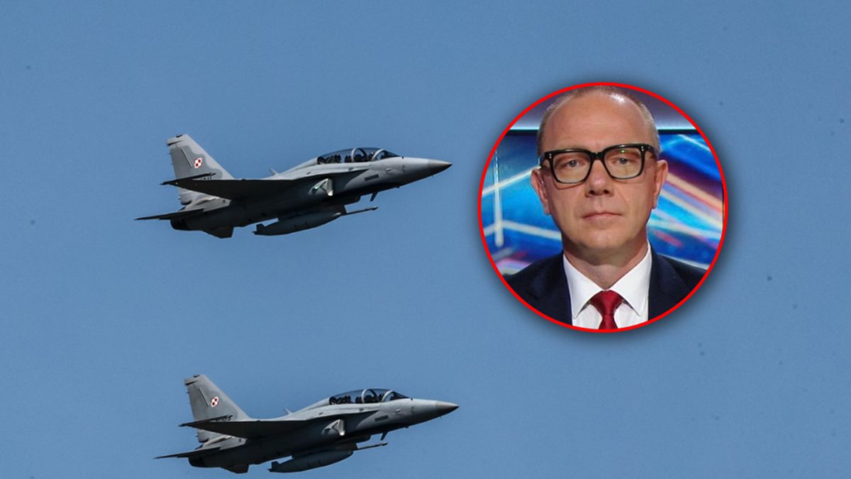 Grzegorz Jankowski pisał o samolotach wojskowych nad Warszawą.