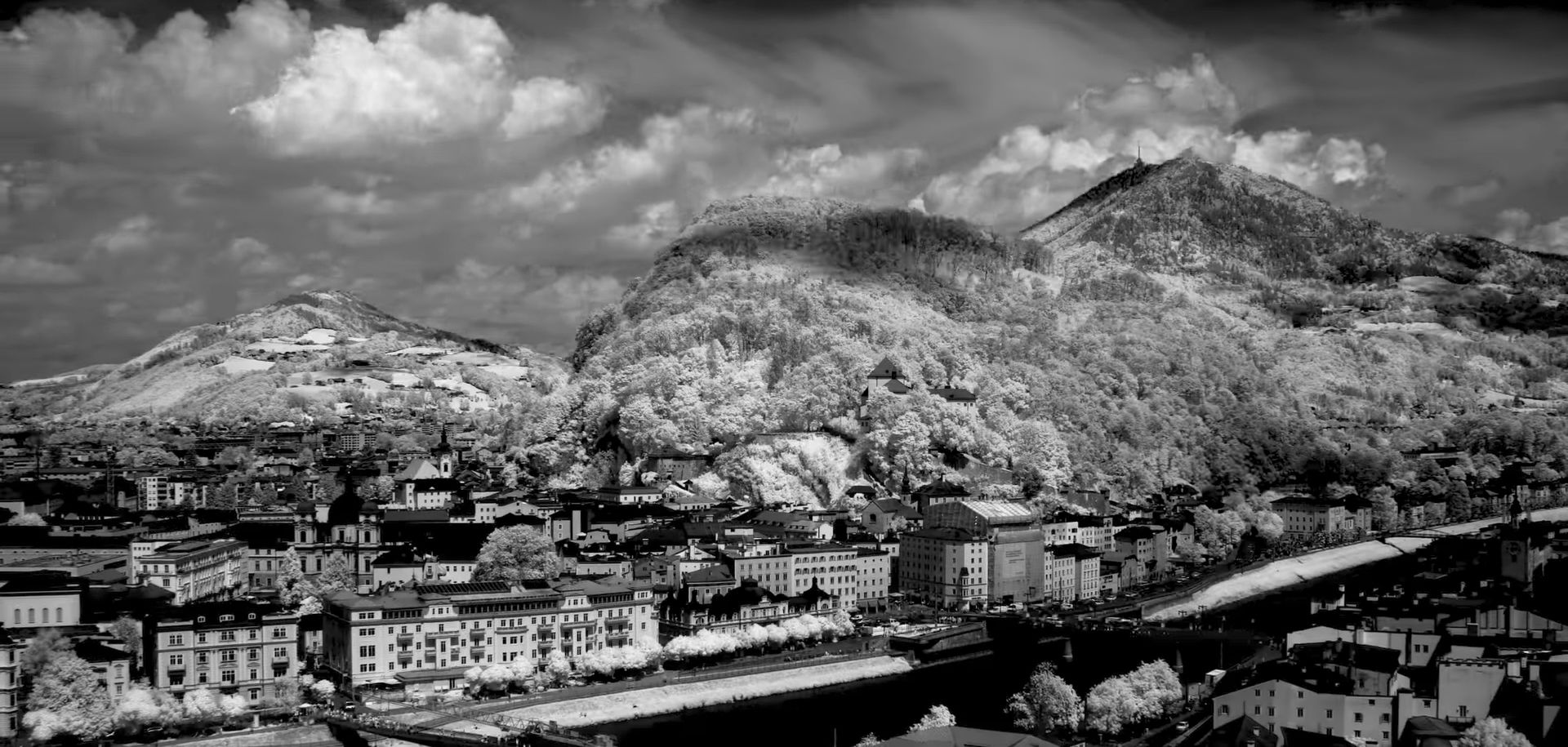 Salzburg - miasto Mozarta w 3 aktach podczerwieni 4