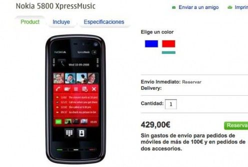 Nokia 5800 w cenie wyższej niż obiecał producent [Zaktualizowany]