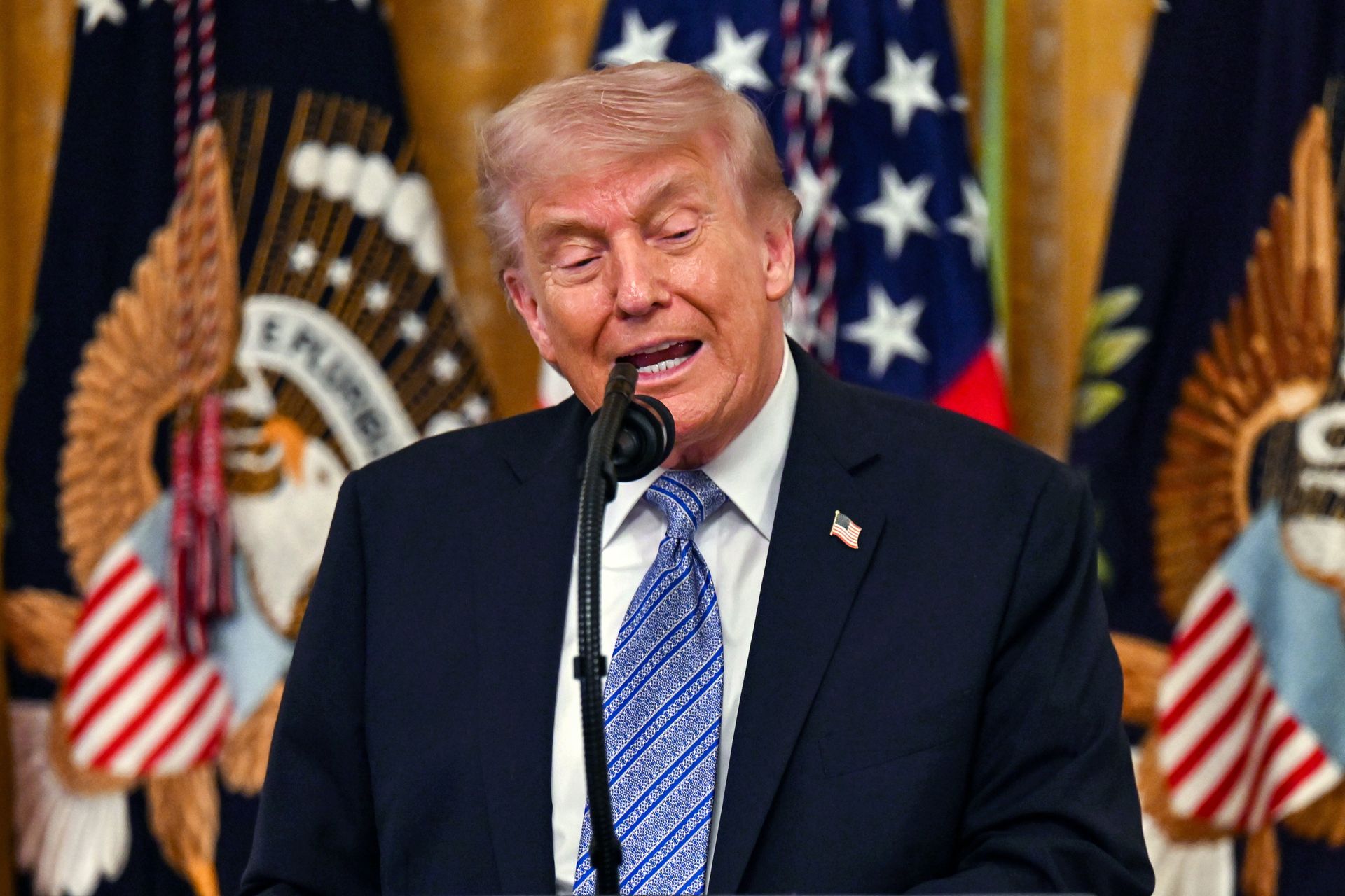 Trump o upadku Iranu: Chcę wygrać