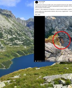 "Nietypowe zjawisko" w Tatrach. Turysta nie wierzył własnym oczom