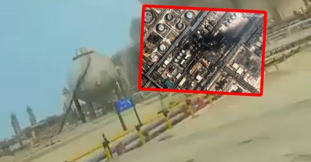 Ujęcia z kosmosu. Efekt ataku dronów na rafinerię w Arabii Saudyjskiej