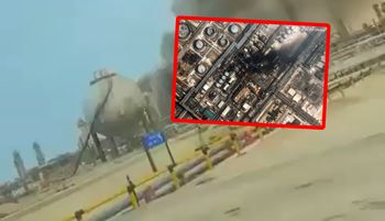 Ujęcia z kosmosu. Efekt ataku dronów na rafinerię w Arabii Saudyjskiej