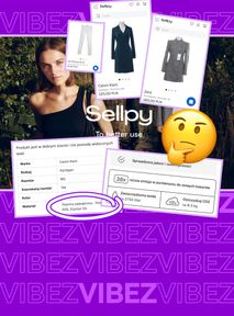 Sellpy, czyli nowy second hand online, to wielkie rozczarowanie. Sukienka z poliestru za 70 zł? Nie, dziękuję