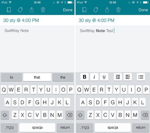SwiftKey Note, czyli jak Apple podcina skrzydła deweloperom 2