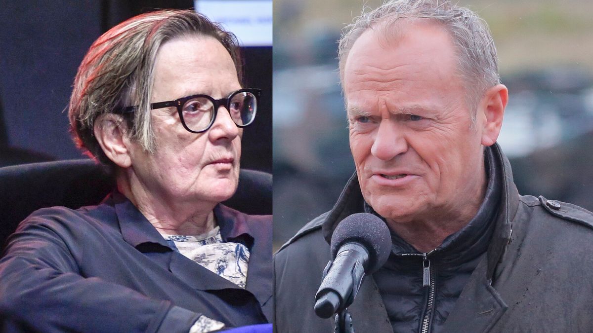 Agnieszka Holland reaguje na słowa Donalda Tuska