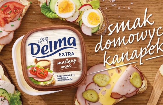 „Smak domowych kanapek” w reklamach margaryny Delma (wideo)