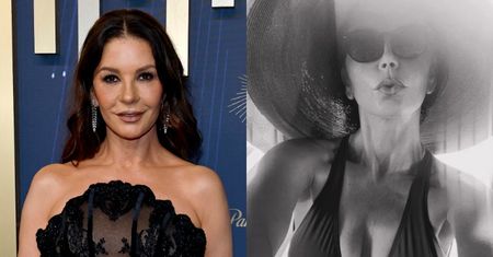 56-letnia Catherine Zeta-Jones olśniewa w stroju kąpielowym