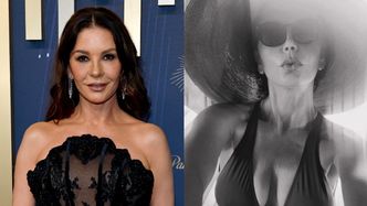 56-letnia Catherine Zeta-Jones olśniewa w stroju kąpielowym