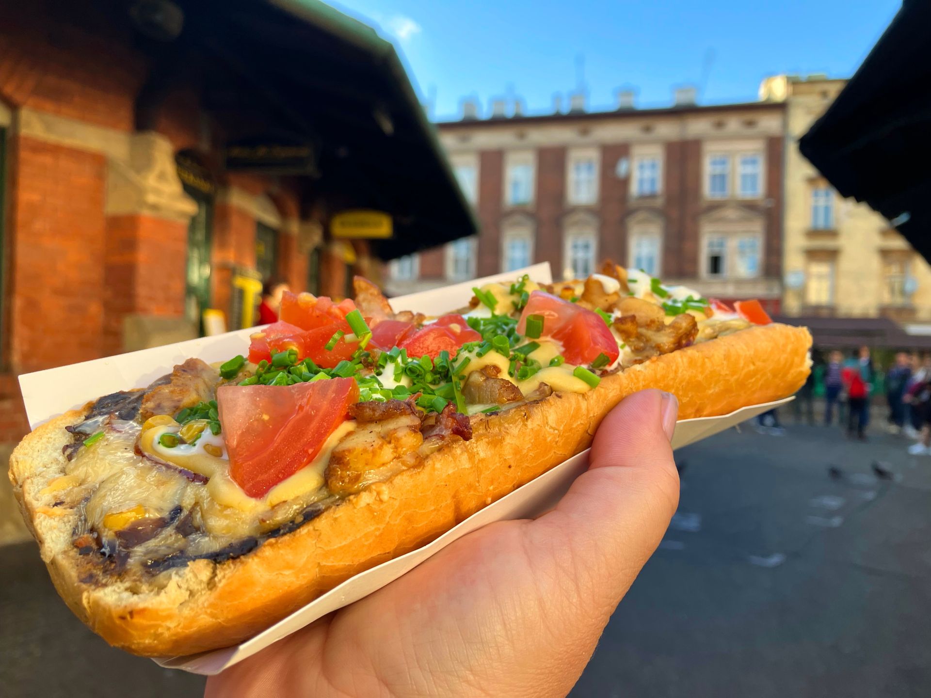 poland, cook, sausage, pizza, yellow, restaurant, krakowskie, menu, popular, tourist, fast food, close-up, hot sandwich, tomatoes, european street food, mushrooms, polish street food, zapiekanki, district, polish, ketchup, baked, traditional, baguette, cheese, zapiekanka, tomato, street food, bun, fast, sandwich, casserole, bread, hand, eat, street, toasted, long, hot, kazimierz, krakow, delicious, lunch, cuisine, dinner, fresh, vegetable, tasty, meal