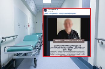 Pielęgniarz próbował zabić 77-latka. "Żadnej policji nie wzywamy". Szokujące ustalenia