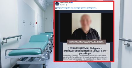 Pielęgniarz próbował zabić 77-latka. "Żadnej policji nie wzywamy". Szokujące ustalenia