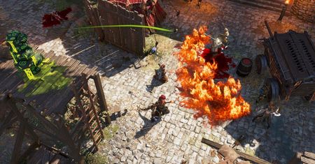 Tak wygląda walka w Divinity: Grzech Pierworodny II