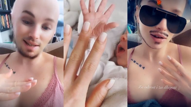 Maffashon tłumaczy się z odrostów na paznokciach