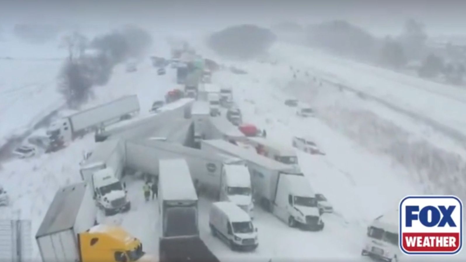 wiadomości,aktualności,WP Wiadomości Gigantyczny karambol w USA. Ponad 100 pojazdów