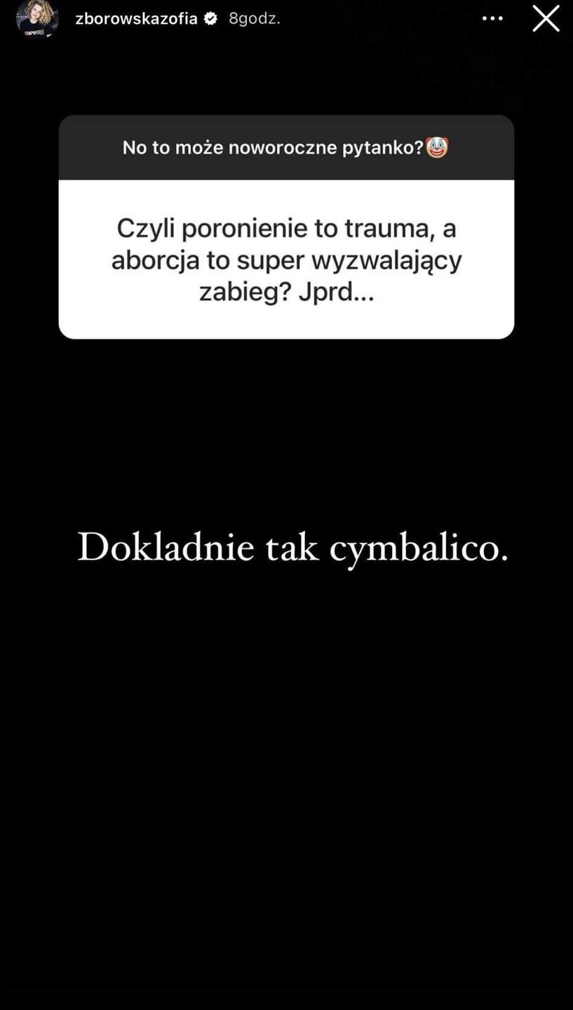 Zofia Zborowska zorganizowała Q&A
