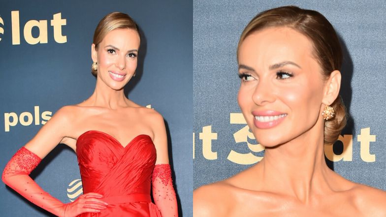 Izabela Janachowska na 30-leciu Telewizji Polsat