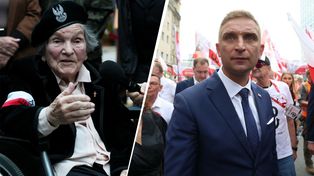 "Milcz, chamie". Przypomnieli spięcie Traczyk-Stawskiej z Bąkiewiczem